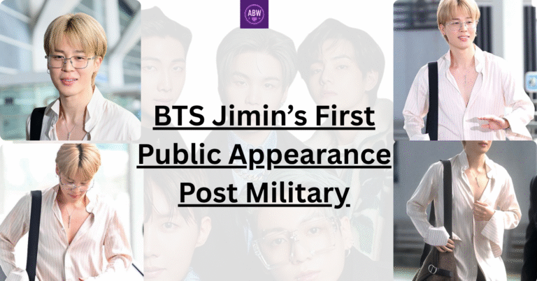 BTS Jimin’s First Public Appearance