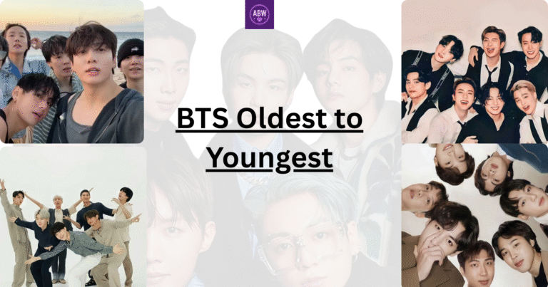 BTS Oldest to Youngest
