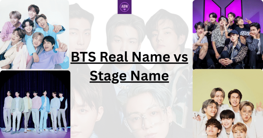 BTS Real Name vs Stage Name