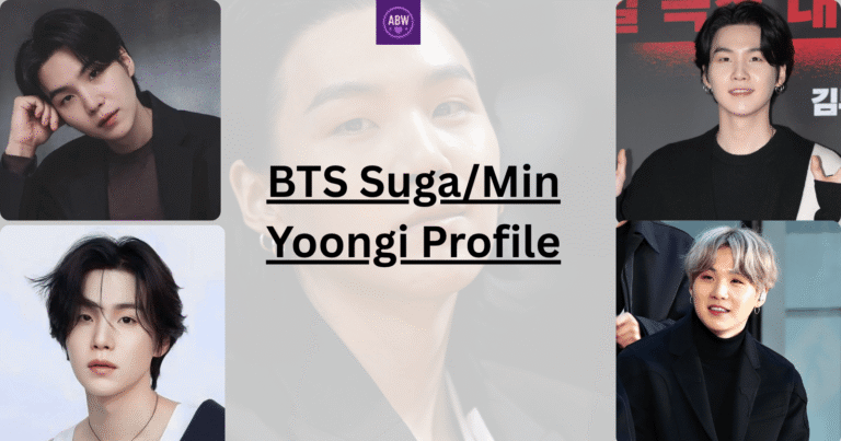 BTS Suga Min Yoongi Profile