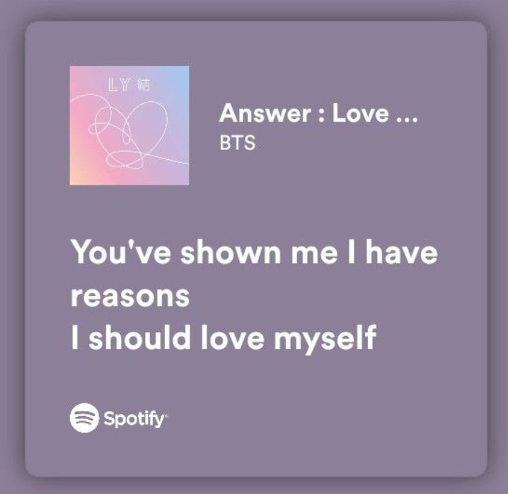 BTS love myself lyrics BTS love myself lyrics