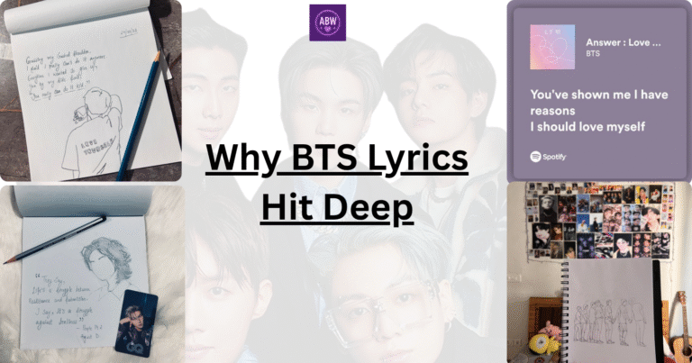 Why BTS Lyrics Hit Deep