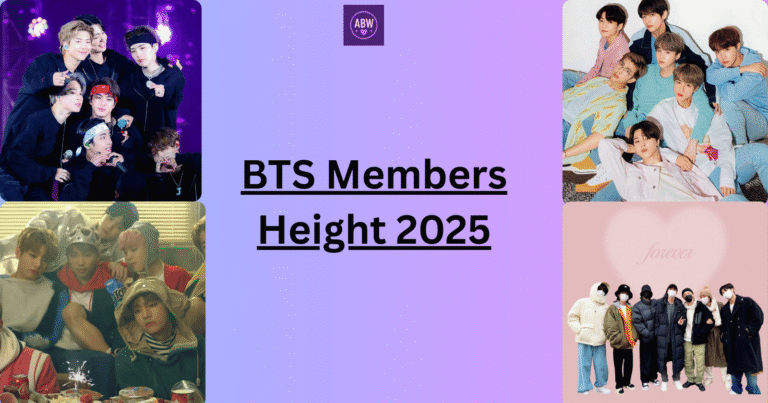 BTS Members height