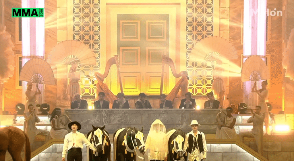 BTS MMA 2019 performance