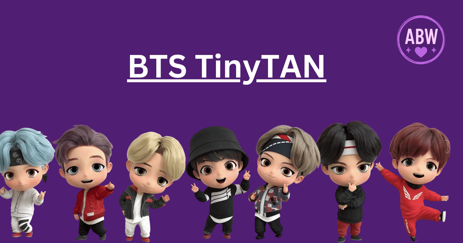 BTS TinyTAN - Characters, Price & Concept