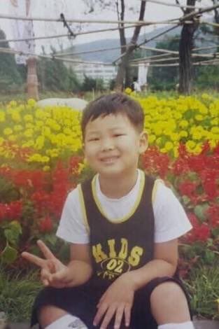 Namjoon childhood picture