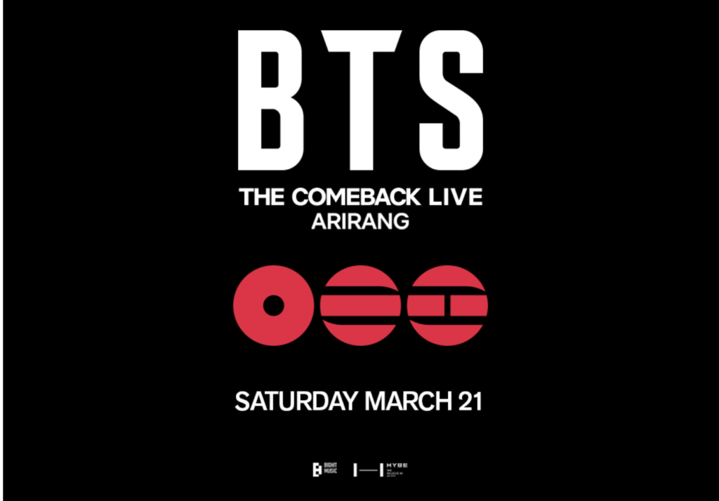 BTS Comeback Livestream on Netflix BTS Comeback Livestream on Netflix