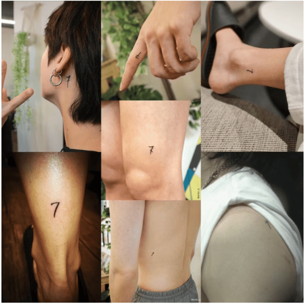 BTS Members Tattoos