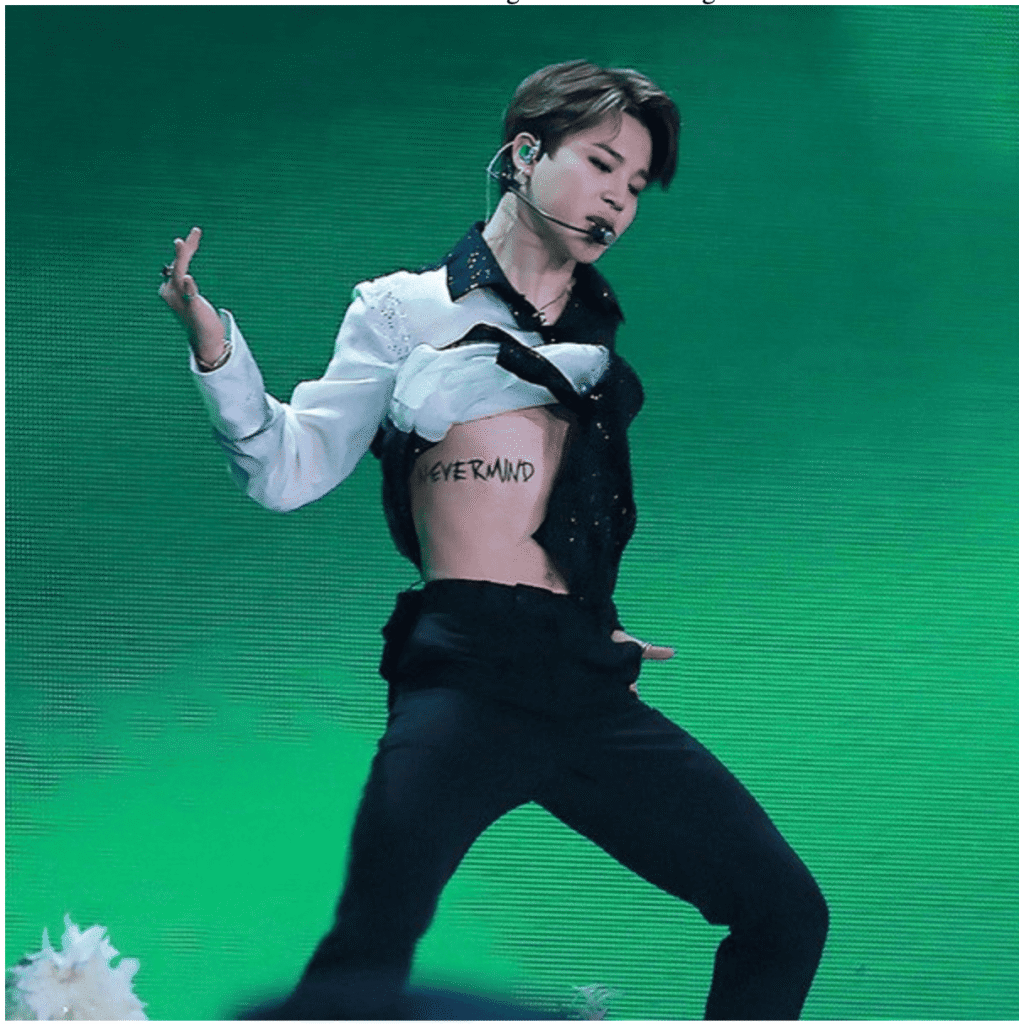 Jimin tattoo