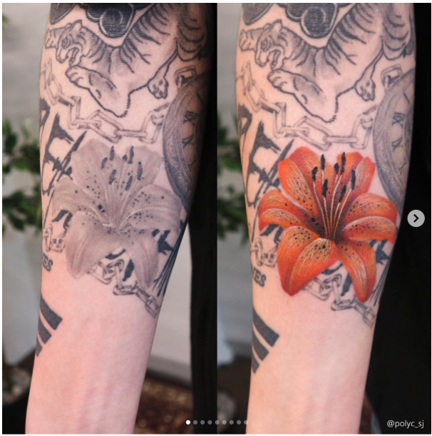 Jungkook hand tattoo