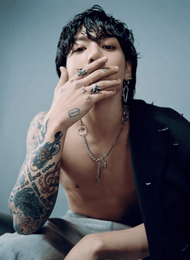 Jungkook sleeves tattoo