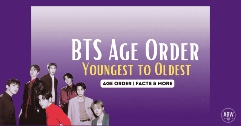 BTS Age Order
