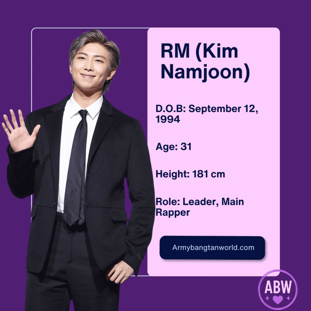 BTS RM BTS RM