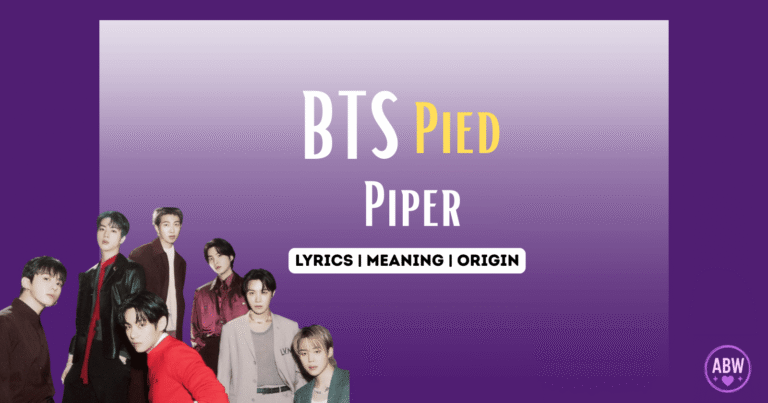 BTS Pied Piper