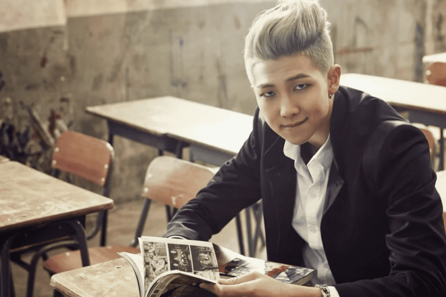BTS RM's Old Photo