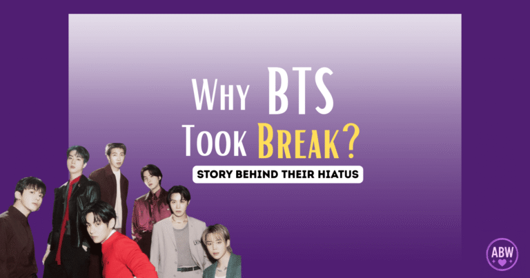 WHy BTS Took a Break