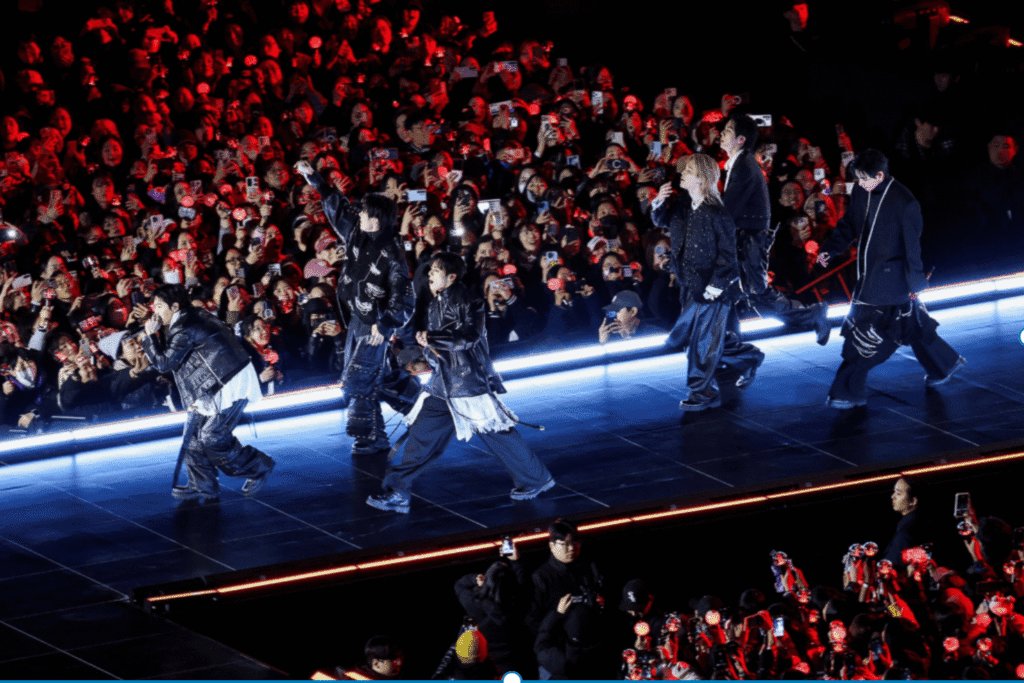 BTS concert performance, ARIRANG album 2026