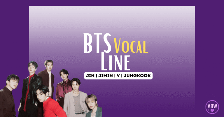 BTS Vocal Line