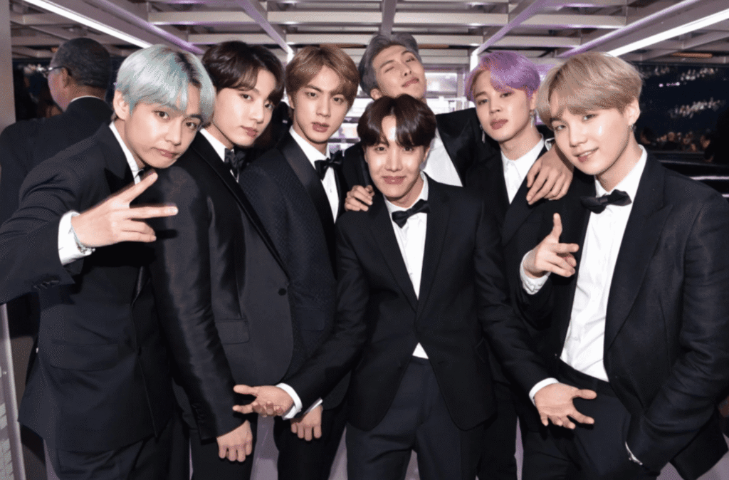 BTS group performance